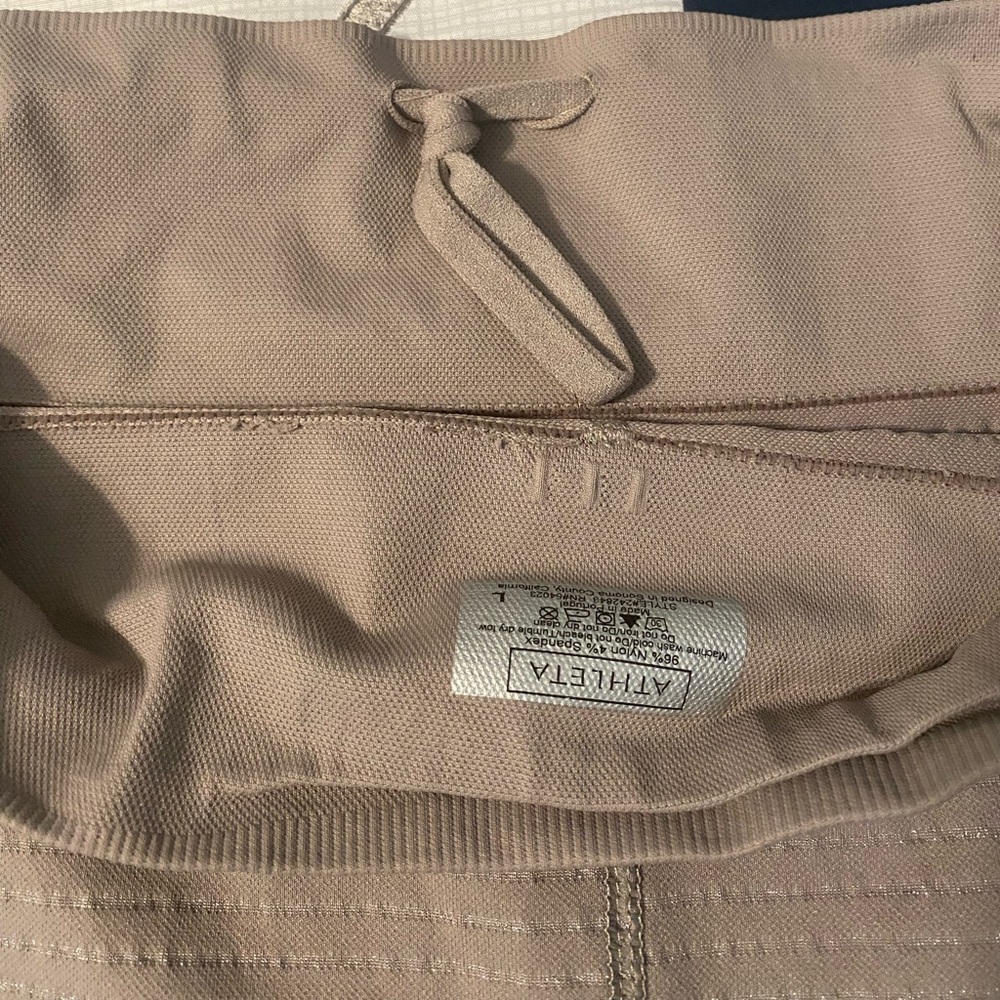 Athleta Shimmer Stripe Seamless Tights/Leggings - Picture 7 of 14